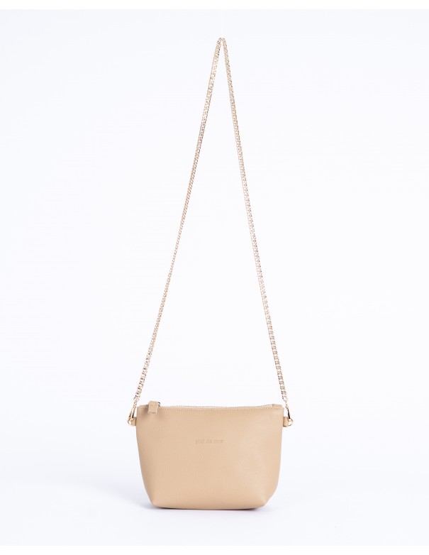 MINI BAG | piel | arena