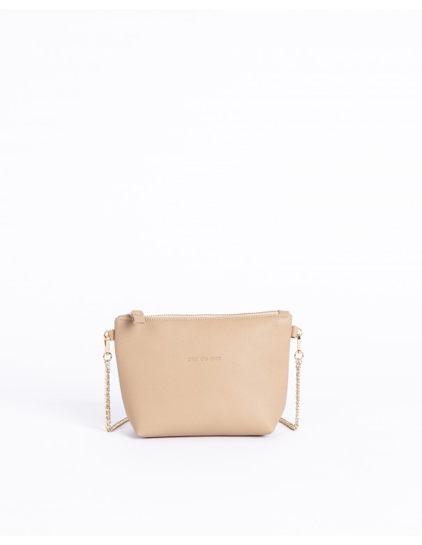 MINI BAG | leather | sand