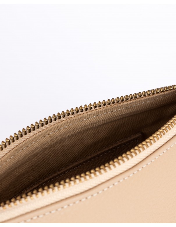 MINI BAG | leather | sand