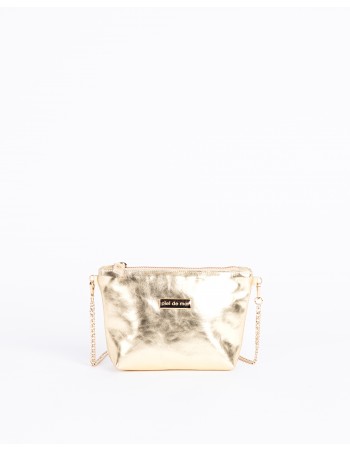 MINI BAG | piel | dorado