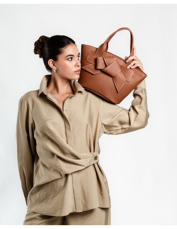 VALERIA | capazo de piel | cuero