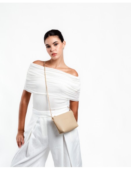 MINI BAG | piel | arena