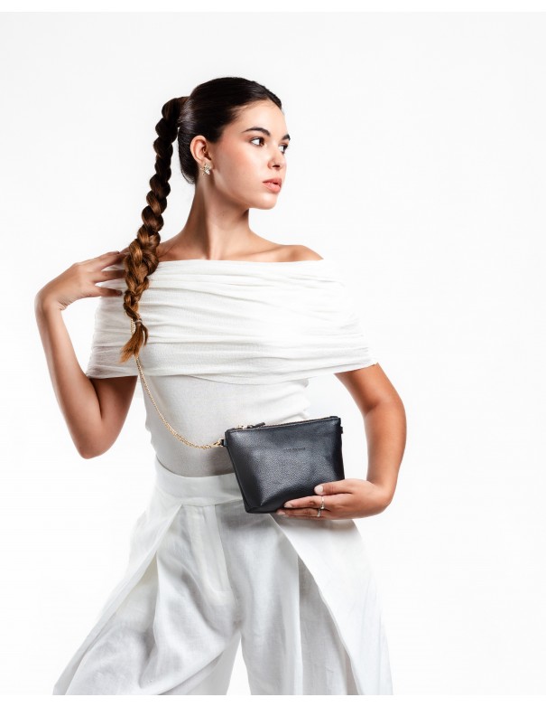 MINI BAG | piel | negro