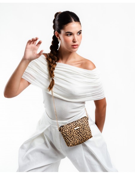 MINI BAG | piel | animal print