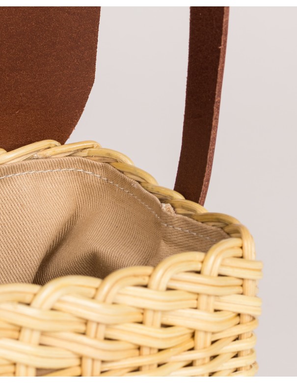 SIMONA | rattan | brown