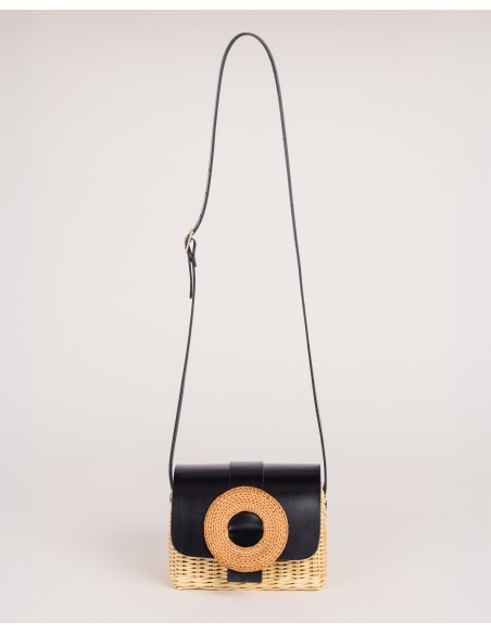 SIMONA | rattan | black