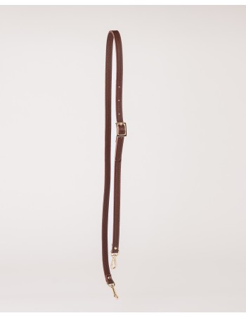 ASA HEBILLA | piel grabada | marrón 2