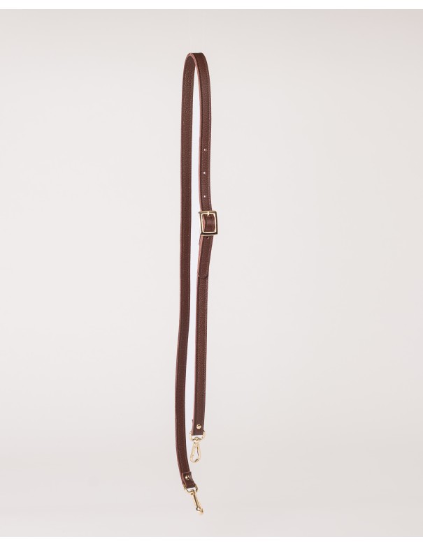 HANDLE | engraved leather | brown