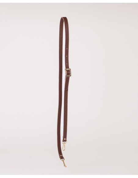 HANDLE | engraved leather | brown