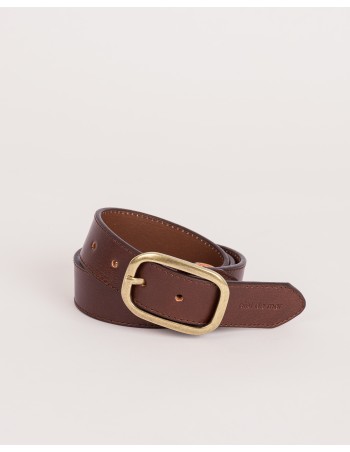 URBAN | leather belt |cognac