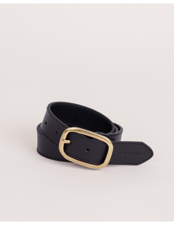 URBAN | cinturón piel | negro