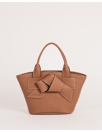 VALERIA | leather bag | tan
